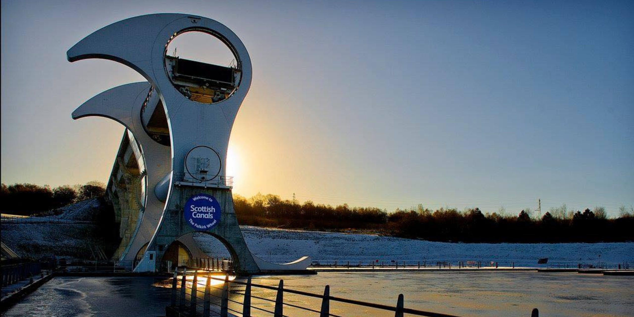 Image of the Falkirk Wheel. Photo credit: The Falkirk Wheel